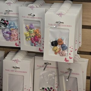 30 Pks Colorful Nail Charms